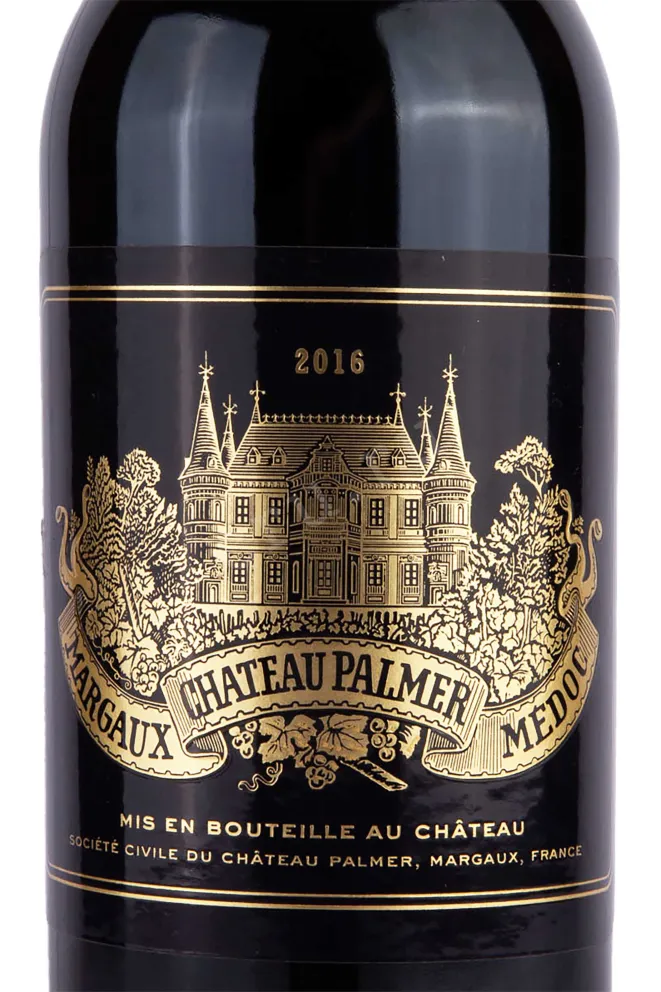 Этикетка Chateau Palmer Margaux 2016 0.75 л