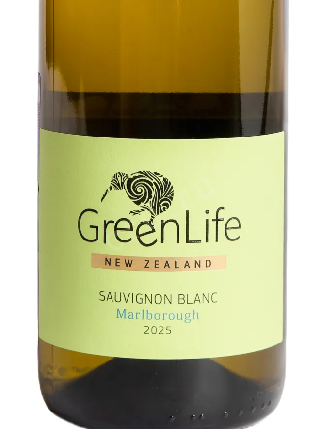 Этикетка GreenLife Sauvignon Blanc 2024 0.75 л