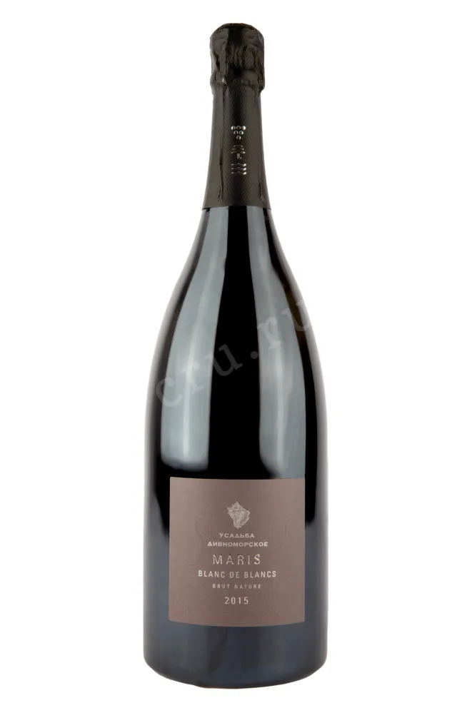 Игристое вино Усадьба Дивноморское Марис Блан Де Блан 2015 1.5 л