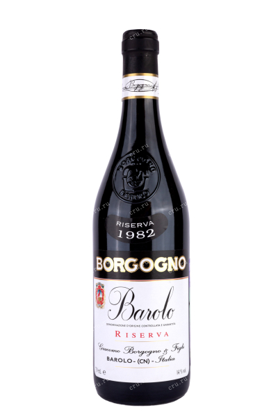 Вино Barolo Riserva Borgogno 1982 0.75 л