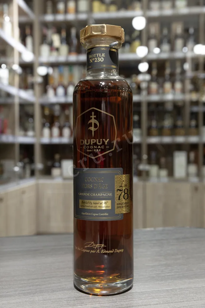 В магазине Крю Профи Dupuy Lot 78 Hors d'Age Grand Champagne AOC in gift box 0.7 л