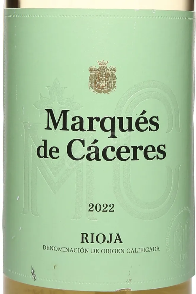 Этикетка Marques de Caceres Blanco 2022 0.75 л