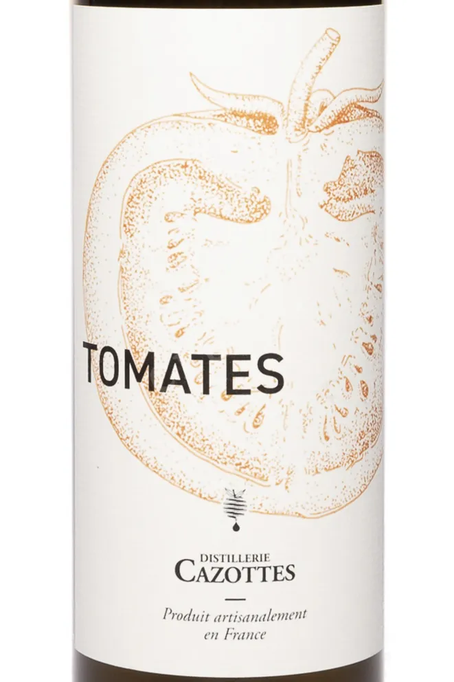 Этикетка Cazottes Tomates 2022 0.5 л