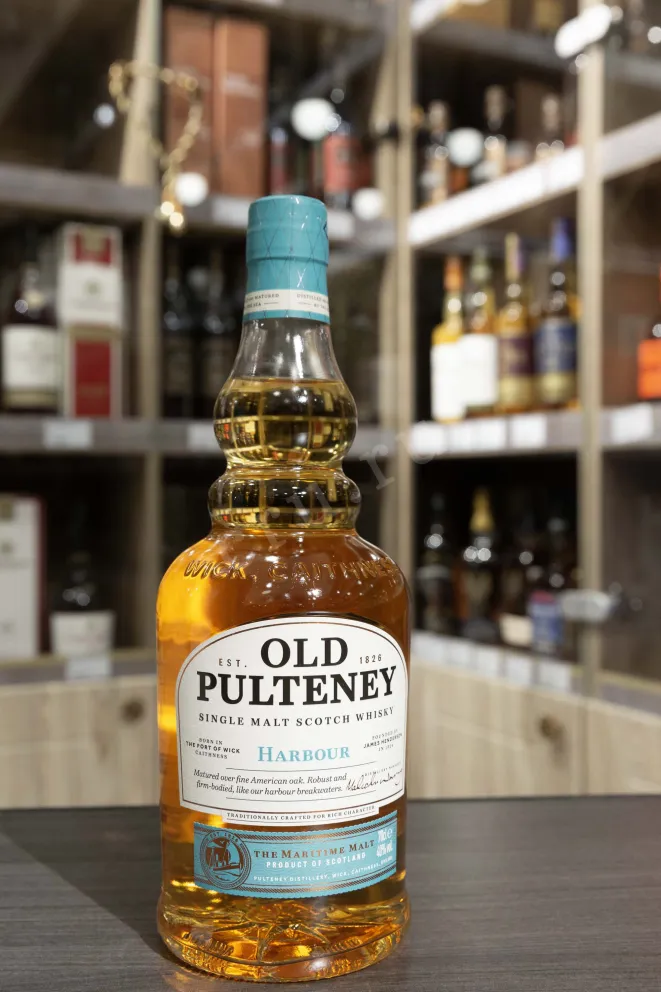 В магазине Крю Профи Old Pulteney Harbour American Oak Matured in gift box 0.7 л