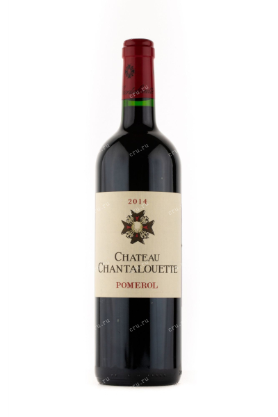 Вино Chateau Chantalouette Pomerol 2014 0.75 л