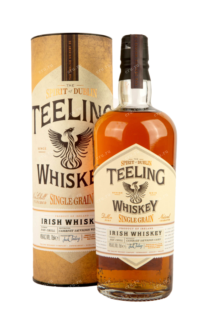 Виски Teeling Irish Whisky Single Grain 6 years old in tube  0.7 л