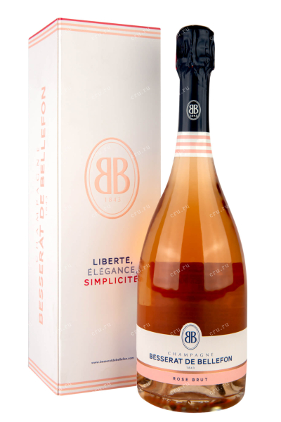 Шампанское Besserat de Bellefon Rose Brut  0.75 л