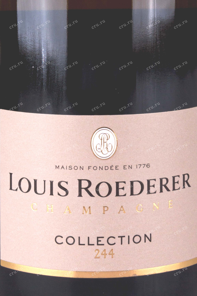Этикетка Louis Roederer Collection 244 with gift box 2019 0.75 л