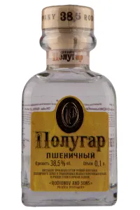 Водка Полугар №1 Пшеничный  0.1 л