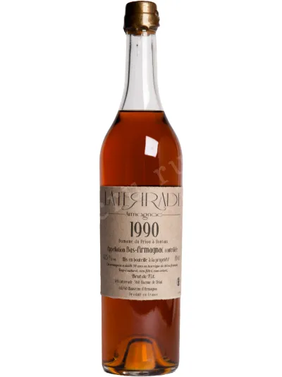 Арманьяк Laterrade Domaine du Priou Bas Armagnac 1990 0.7 л