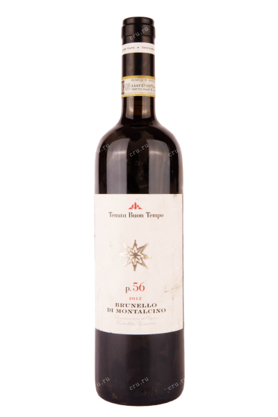 Вино Brunello di Montalcino p.56 Tenuta Buon Tempo DOCG 2012 0.75 л
