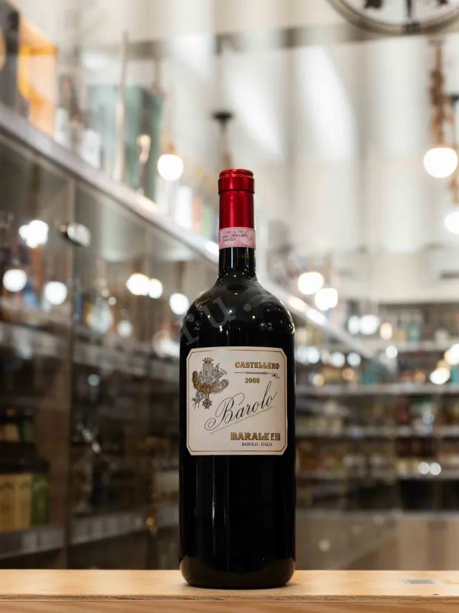 В магазине Крю Профи Barale Fratelli Castellero Barolo wooden box 2008 1.5 л