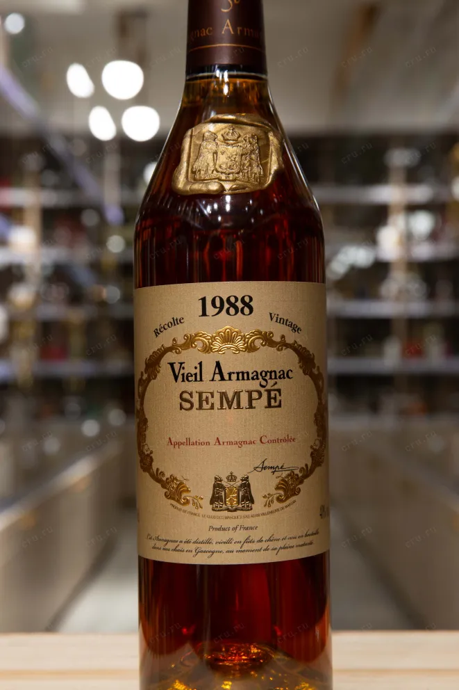 Этикетка Sempe 1988 0.7 л