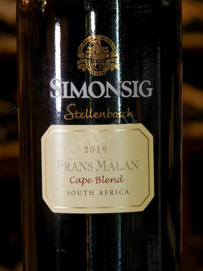 В магазине Крю Профи Simonsig Frans Malan 2019 0.75 л