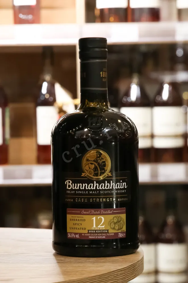 В магазине Крю Профи Bunnahabhain 12 Years Old Cask Strength in tube 0.7 л