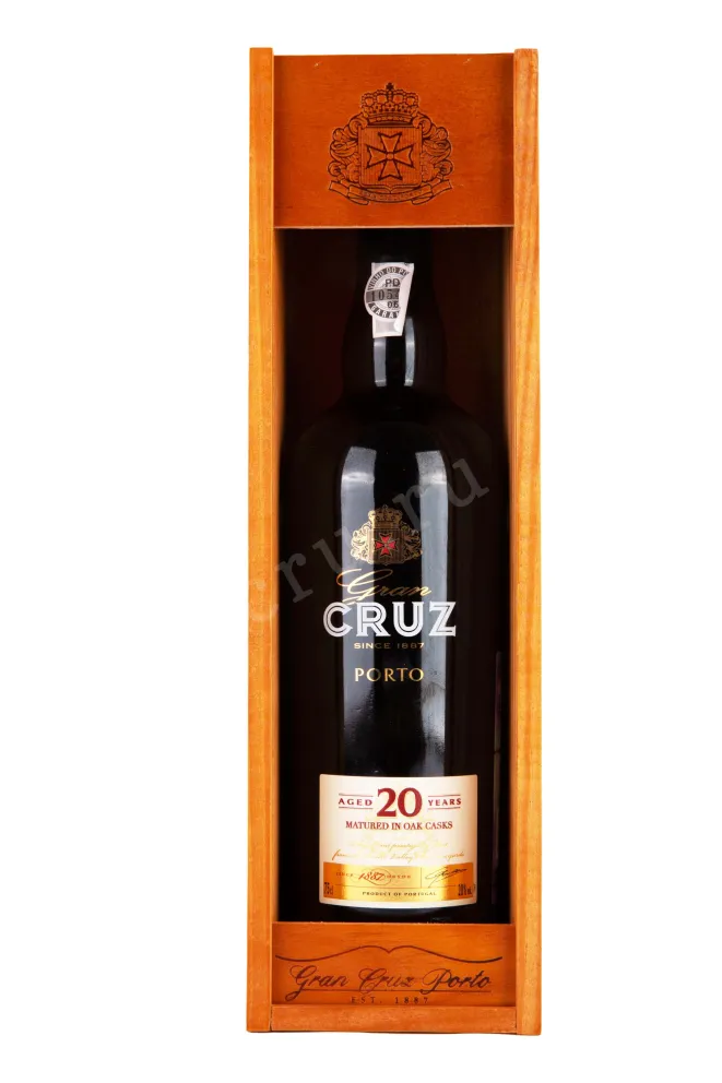 В деревянной коробке Cruz 20 years 2002 0.75 л