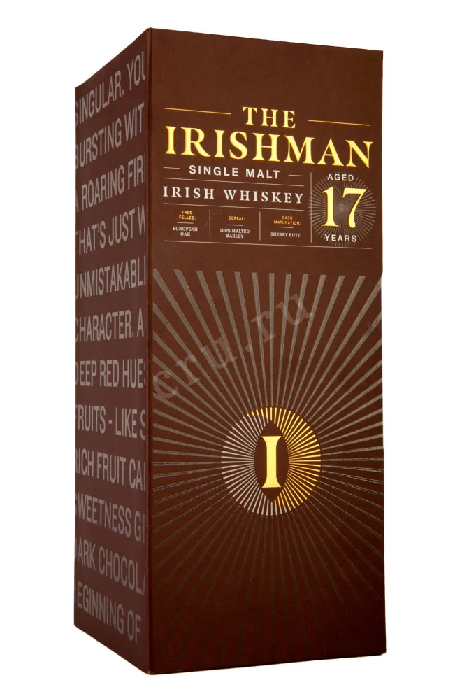 Подарочная коробка The Irishman 17 years 0.7 л