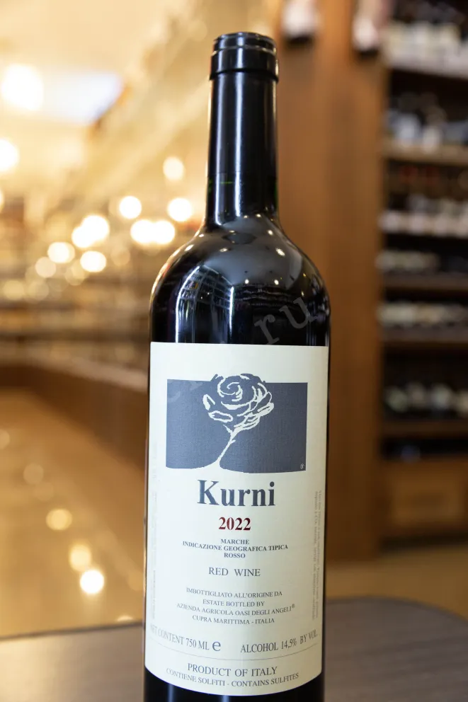 В магазине Крю Профи Kurni Oasi Degli Angeli Marche IGT 2022 0.75 л