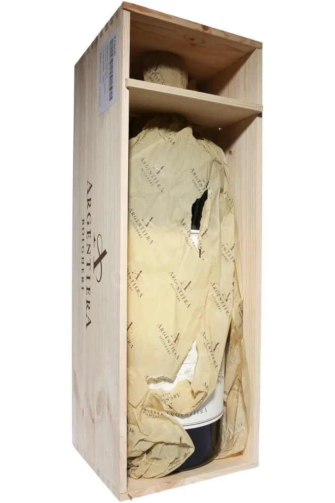 В деревянной коробке Argentiera Villa Donoratico Bolgheri Rosso DOC in wooden box 2022 6 л