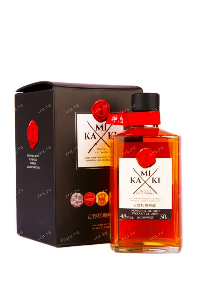 Виски Kamiki Blended Malt gift box  0.5 л