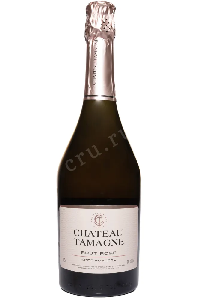 Игристое вино Шато Тамань Розовое брют 2024 0.75 л