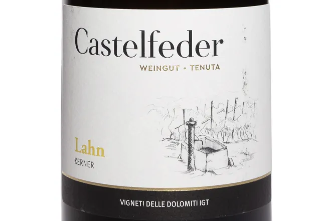 Этикетка Castelfeder Lahn Kerner Vigneti Delle Dolomiti IGT 2022 0.75 л