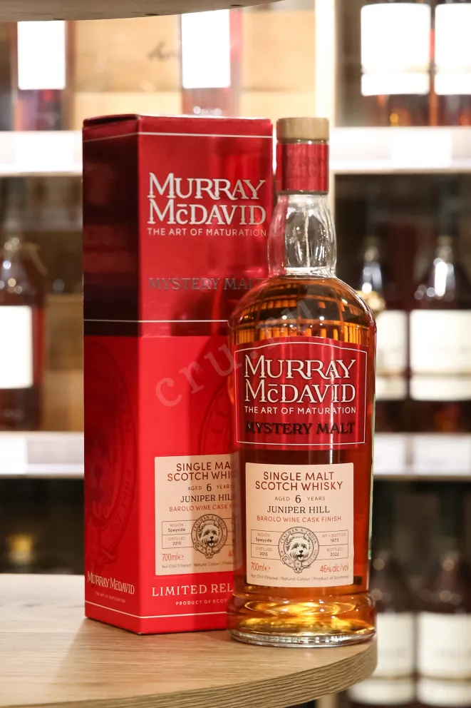 В магазине Крю Профи Murray McDavid Mystery Malt Juniper Hill 6 Years Old gift box 0.7 л