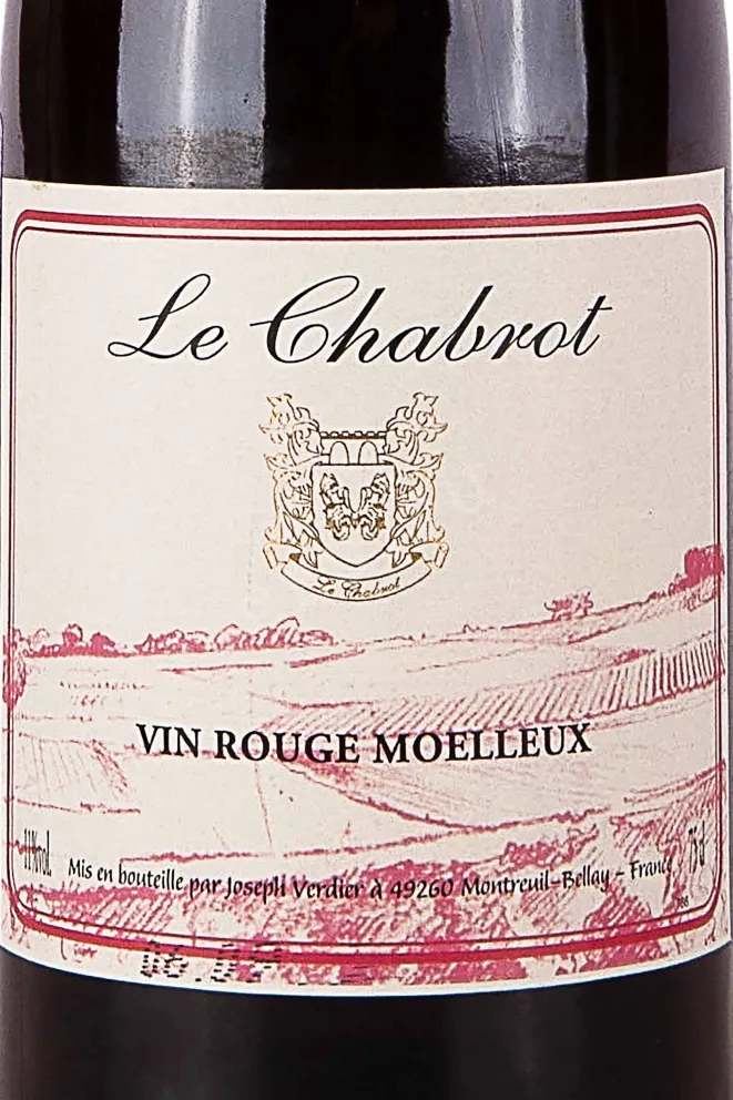 Этикетка Joseph Verdier Le Chabrot 2022 0.75 л