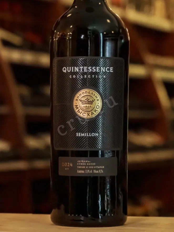 В магазине Крю Профи Myskhako Quintessence Semillon 2024 0.75 л