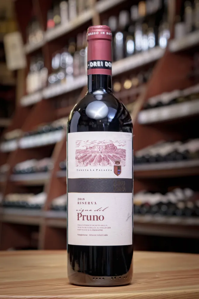 В магазине Крю Профи Drei Dona Pruno Sangiovese Predappio Riserva 2020 0.75 л