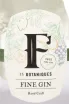 Этикетка A. Bergere Fine Gin 0.5 л