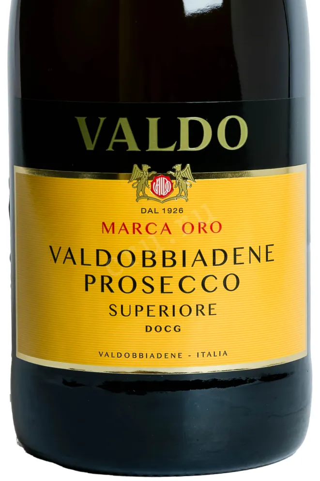 Этикетка Valdo Marca Oro Valdobbiadene 2024 1.5 л