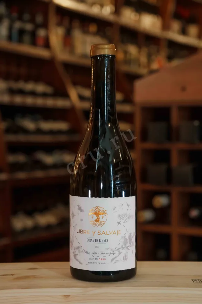 В магазине Крю Профи Libre y Salvaje Garnacha Blanca 2022 0.75 л