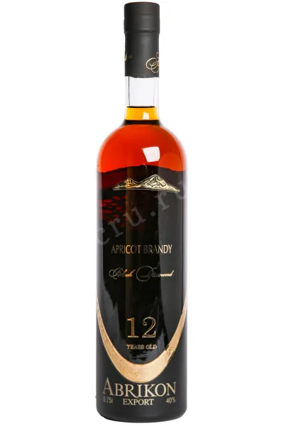 Бренди Abrikon Black Diamond Edition 12 years old  0.75 л