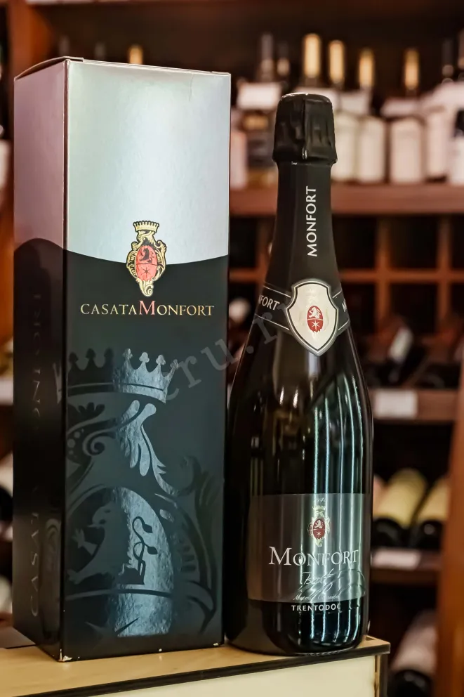 В магазине Крю Профи Monfort Brut Trento DOC in gift box 2019 0.75 л