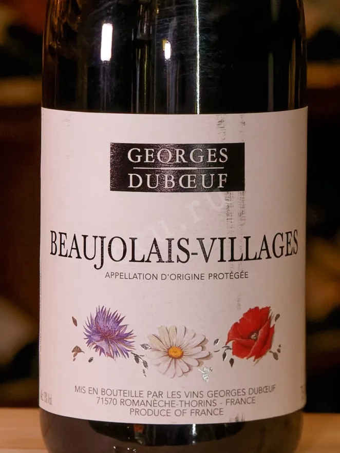 В магазине Крю Профи Georges Duboeuf Beaujolais-Villages 2022 0.75 л