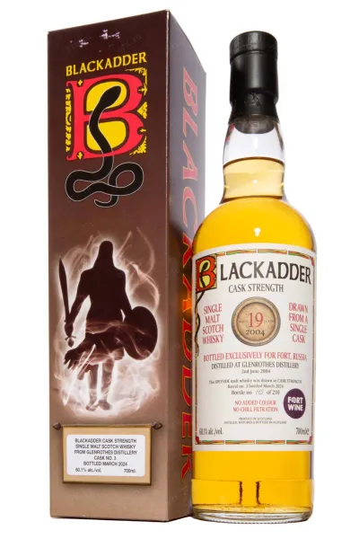 Виски Blackadder Glenrothes Cask Strength Single Malt 19 YO in gift box  0.7 л