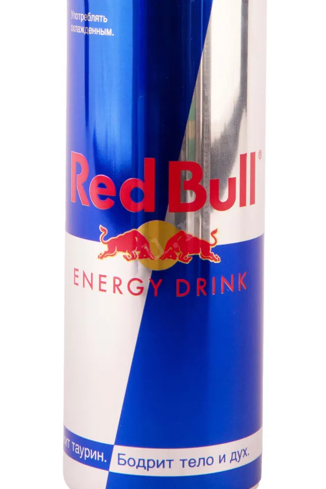 Этикетка Red Bull 0.355 л