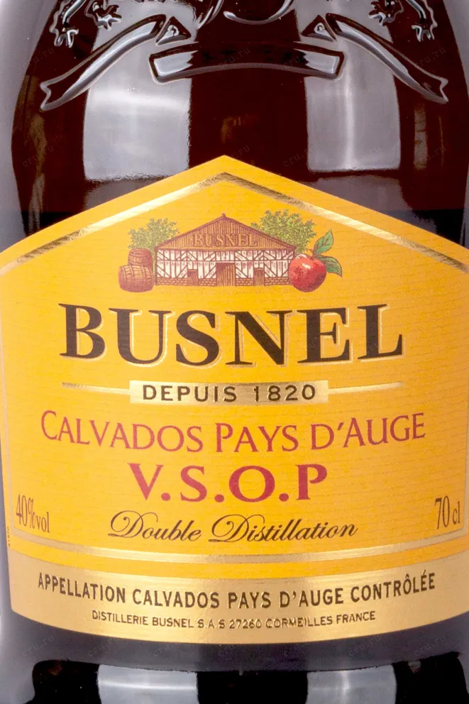 Этикетка Busnel VSOP 0.7 л