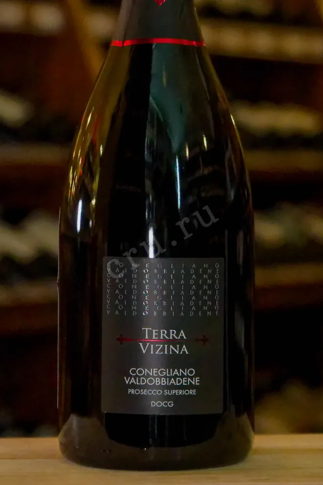 В магазине Крю Профи Prosecco Superiore Conegliano Valdobbiadene Extra Dry Terra Vizina in gift box 2021 0.75 л