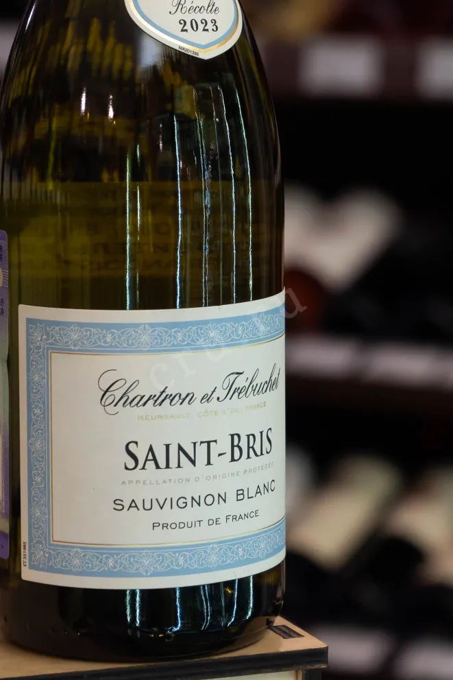 В магазине Крю Профи Chartron et Trebuchet Sauvignon Blanc Saint-Bris AOC 2023 0.75 л