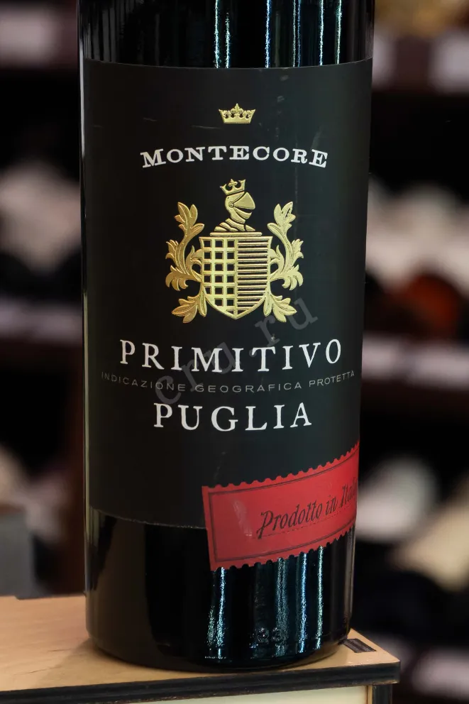 В магазине Крю Профи Primitivo Puglia Montecore 2022 0.75 л