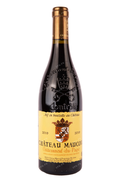 Вино Chateau Maucoil Chateauneuf-du-Pape 2019 0.75 л