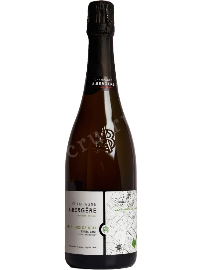 Бутылка A. Bergere Les Vignes de Nuit 2019 0.75 л