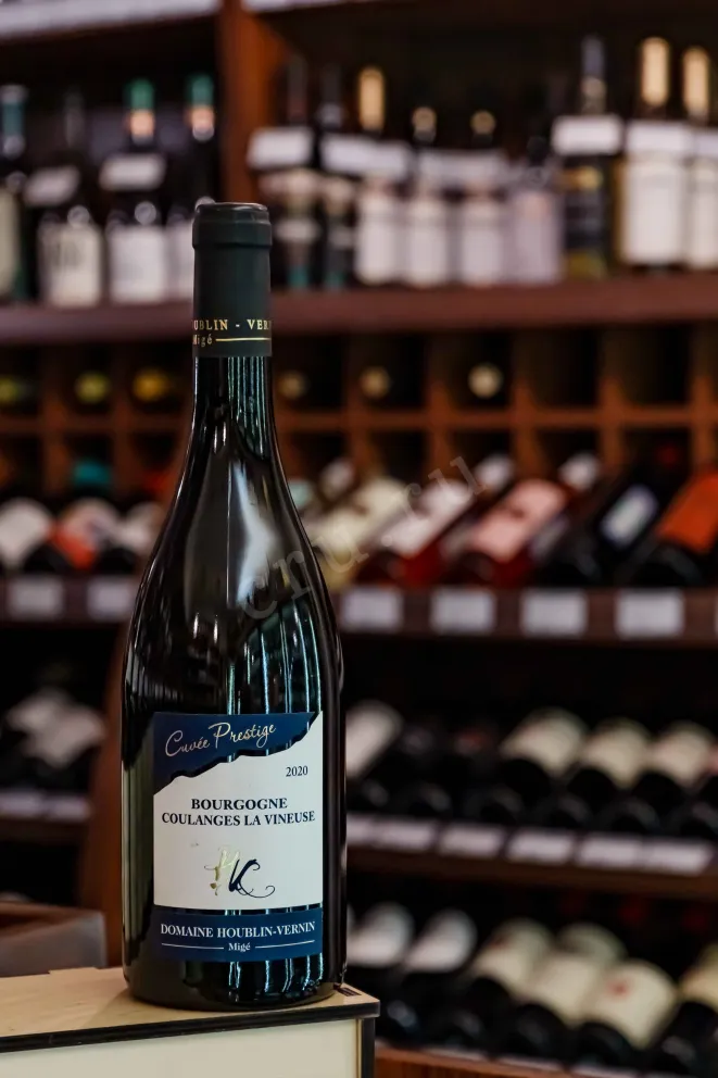 В магазине Крю Профи Domaine Houblin-Vernin Bourgogne Coulanges la Vineuse Cuvee Prestige Blanc 2020 0.75 л