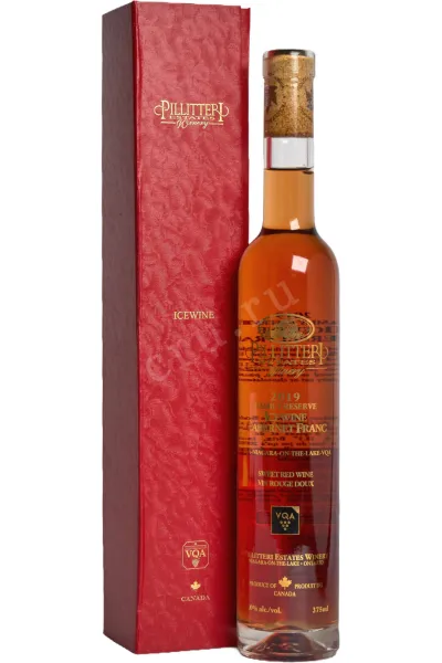 Айсвайн Pillitteri Family Reserve Cabernet Franc with gift box 2019 0.375 л
