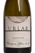 Этикетка Urlar Sauvignon Blanc Sur-Lie 2024 0.75 л