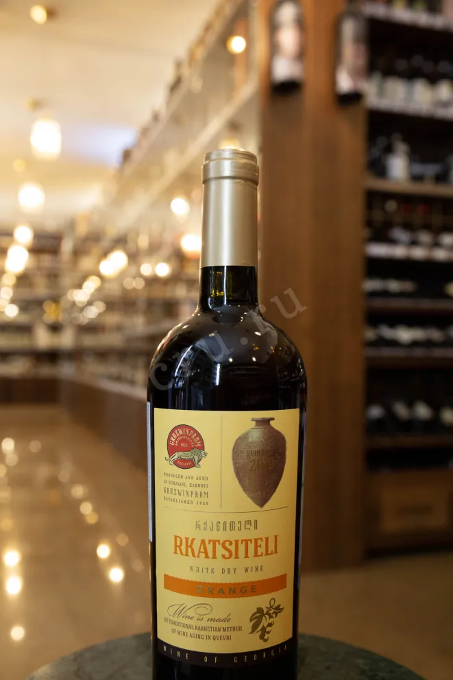 В магазине Крю Профи Rkatsiteli Orange Qvevri 2019 0.75 л