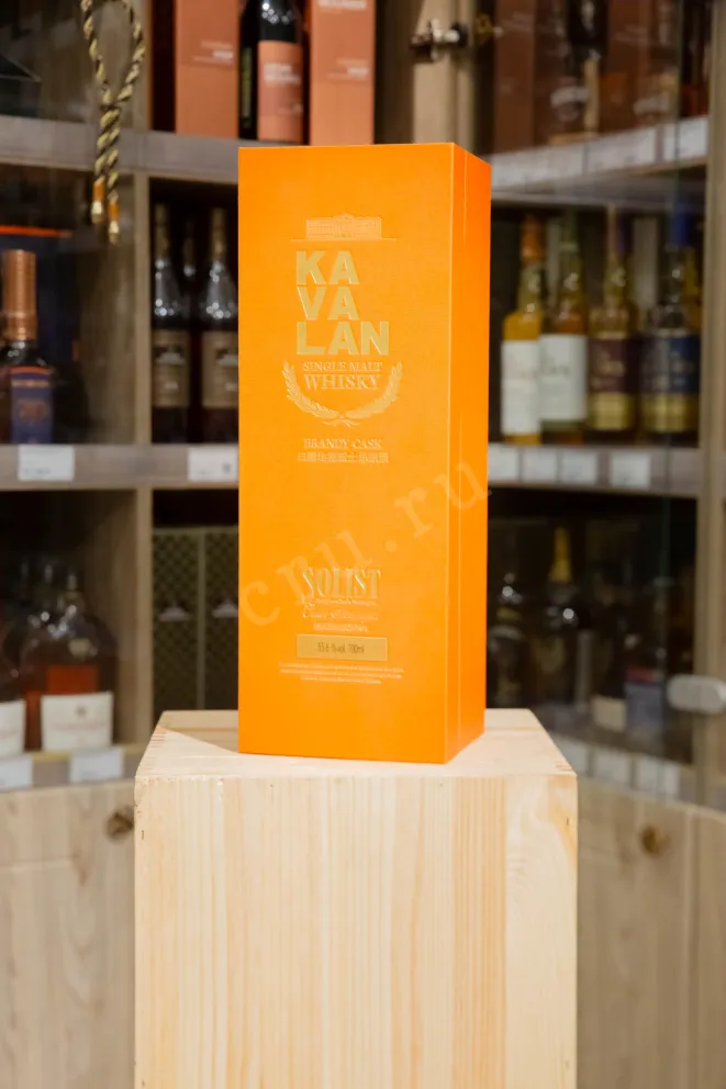 В магазине Крю Профи Kavalan Solist Brandy Cask gift box 0.7 л