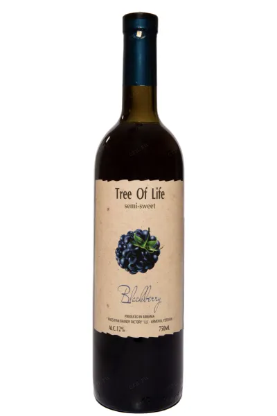 Вино Tree of Life Blackberry Semi-Sweet 0.75 л
